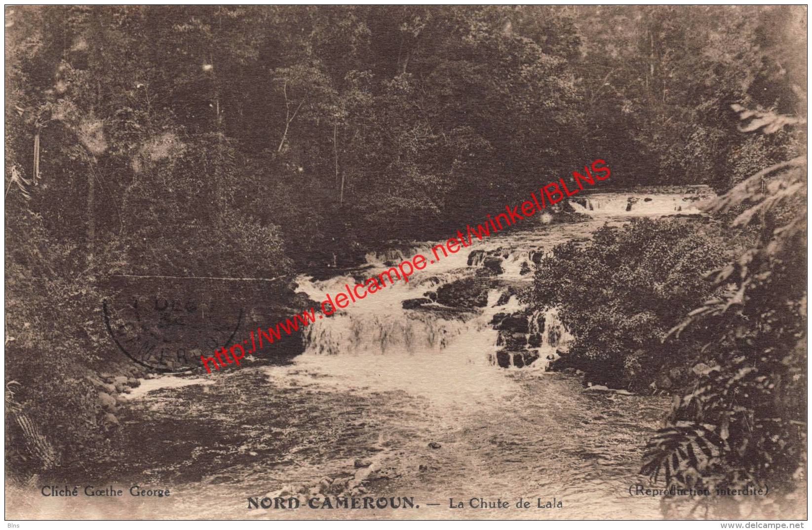 Nord-Cameroun - La Chute De Lala - 1934 - Cameroun