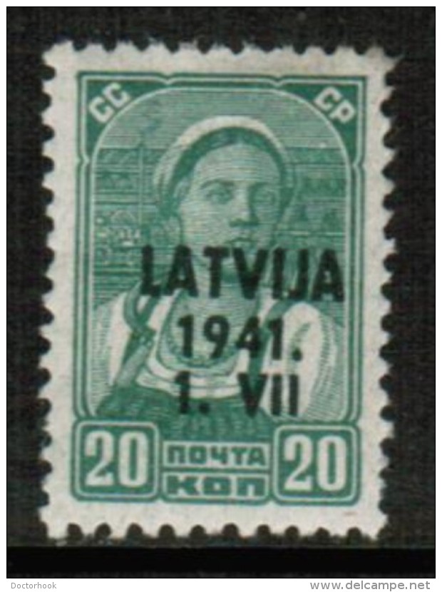 LATVIA  Scott # 1N17* VF MINT LH - Lettonie