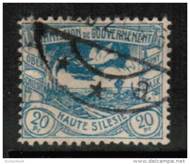 UPPER SILESIA  Scott # 20 VF USED - Silesia