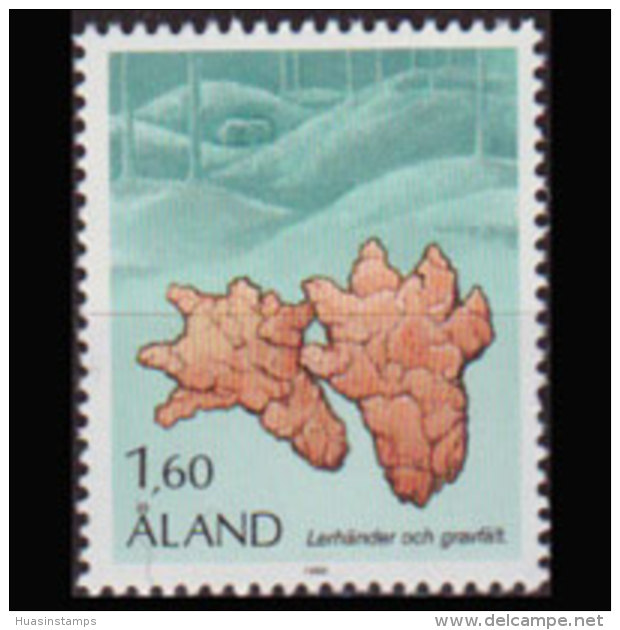 ALAND IS. 1986 - Scott# 11 Burial Site 1.6m MNH - Aland