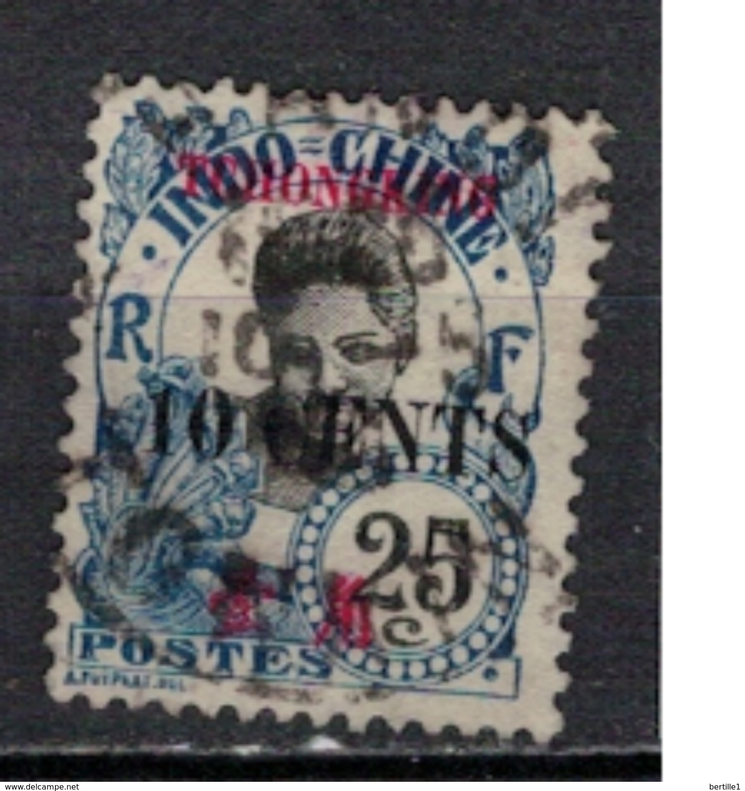 TCHONG KING       N°  YVERT    89      ( 5 )       OBLITERE       ( O   2/18 ) - Used Stamps