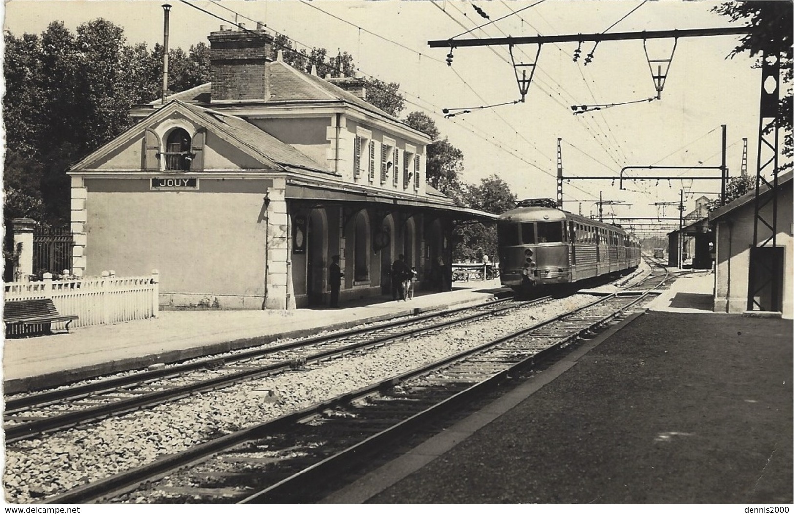 6- JOUY -la Gare -ed. M Aube - Jouy