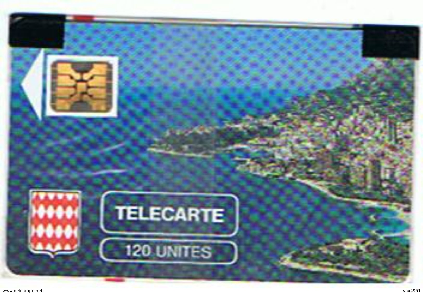 CARTE NEUVE SOUS BLISTER  MONACO OFFICE DES TELEPHONES 120 UNITES      ***  RARE   SAISIR *** - Monaco
