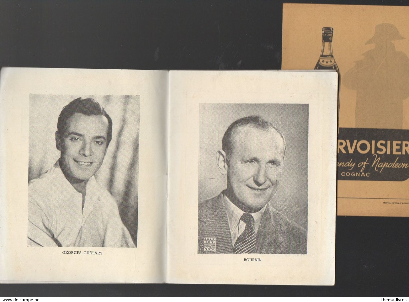 Paris: Programme ABC "LA ROUTE FLEURIE" Avec Georges Guétary Et Bourvil 1953 (PPP6415) - Programs