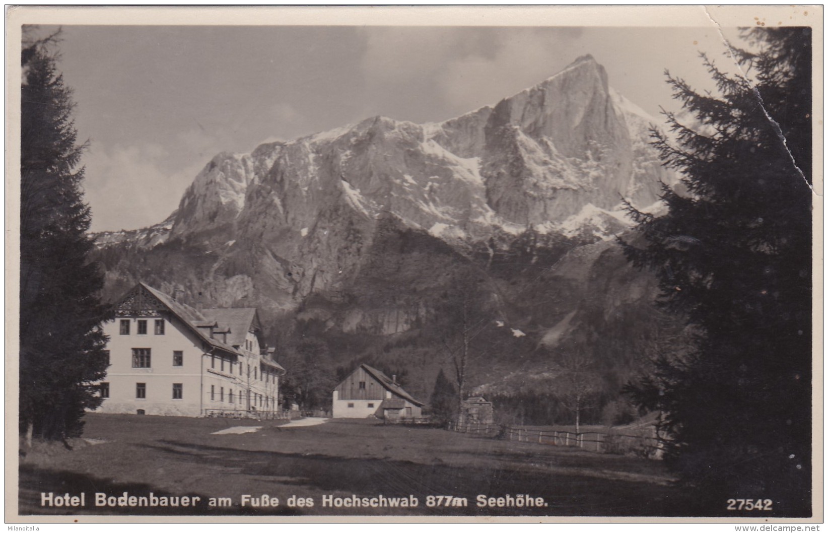 Alpenhotel Bodenbauer Am Fuße Des Hochschwab (27542) * 11. VI. 1930 - Thörl Bei Aflenz