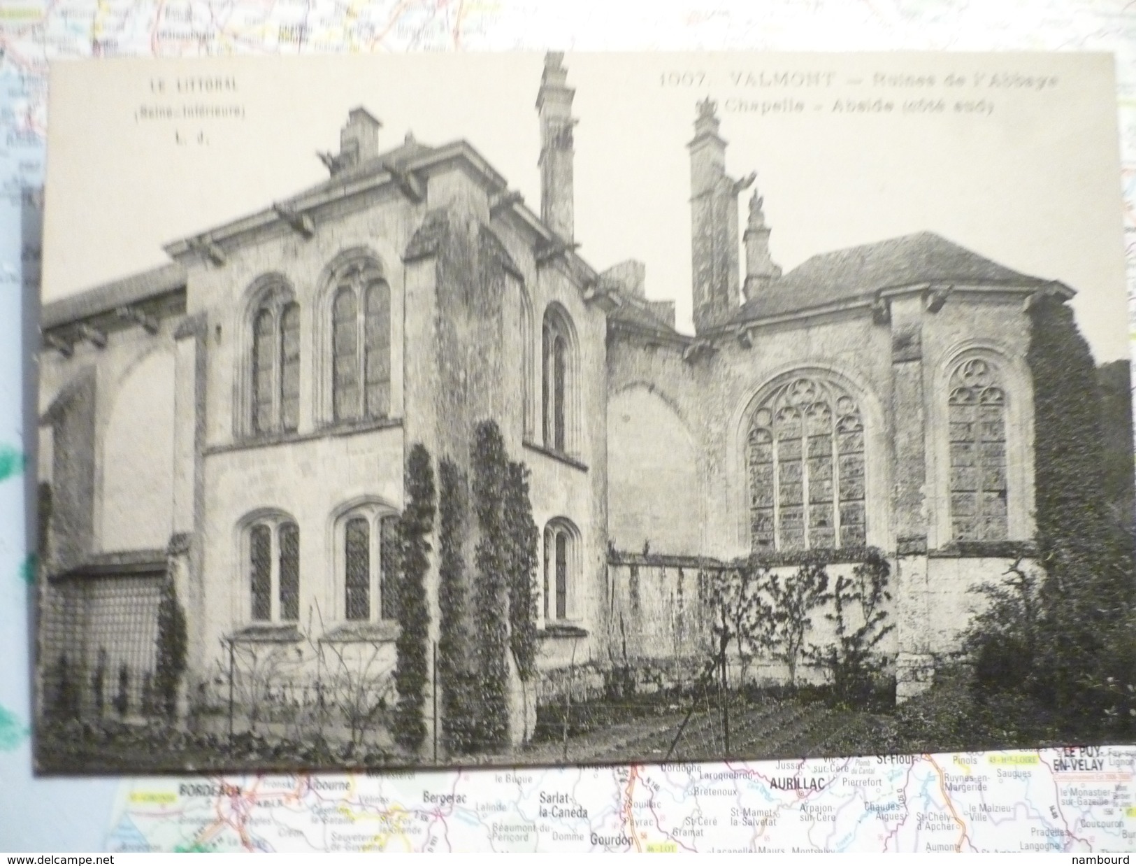 Ruines De L' Abbaye Chapelle Abside (côté Sud) - Valmont