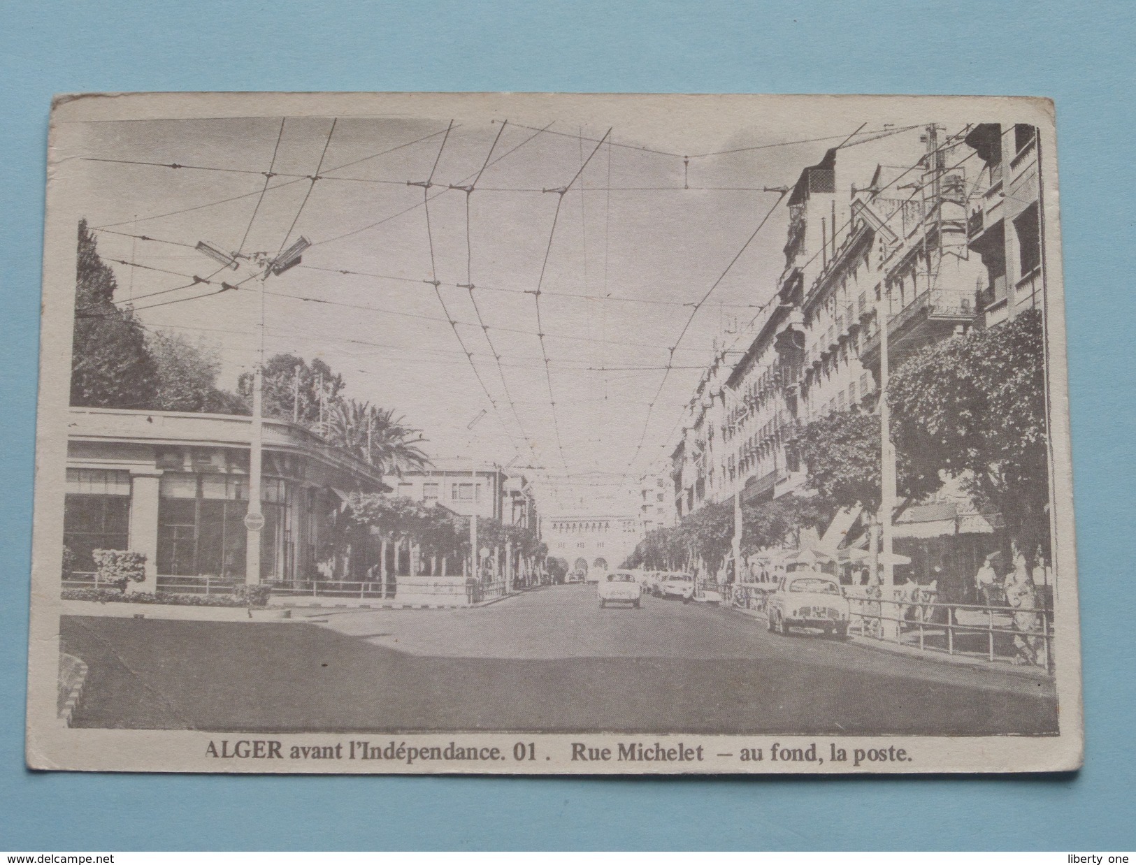 Alger Avant L'Indépendance Rue MICHELET( Reproduction D'après Cliché Des Ed. JOMONE - ABC ) Anno 19?? ( Voir Photo ) ! - Algiers