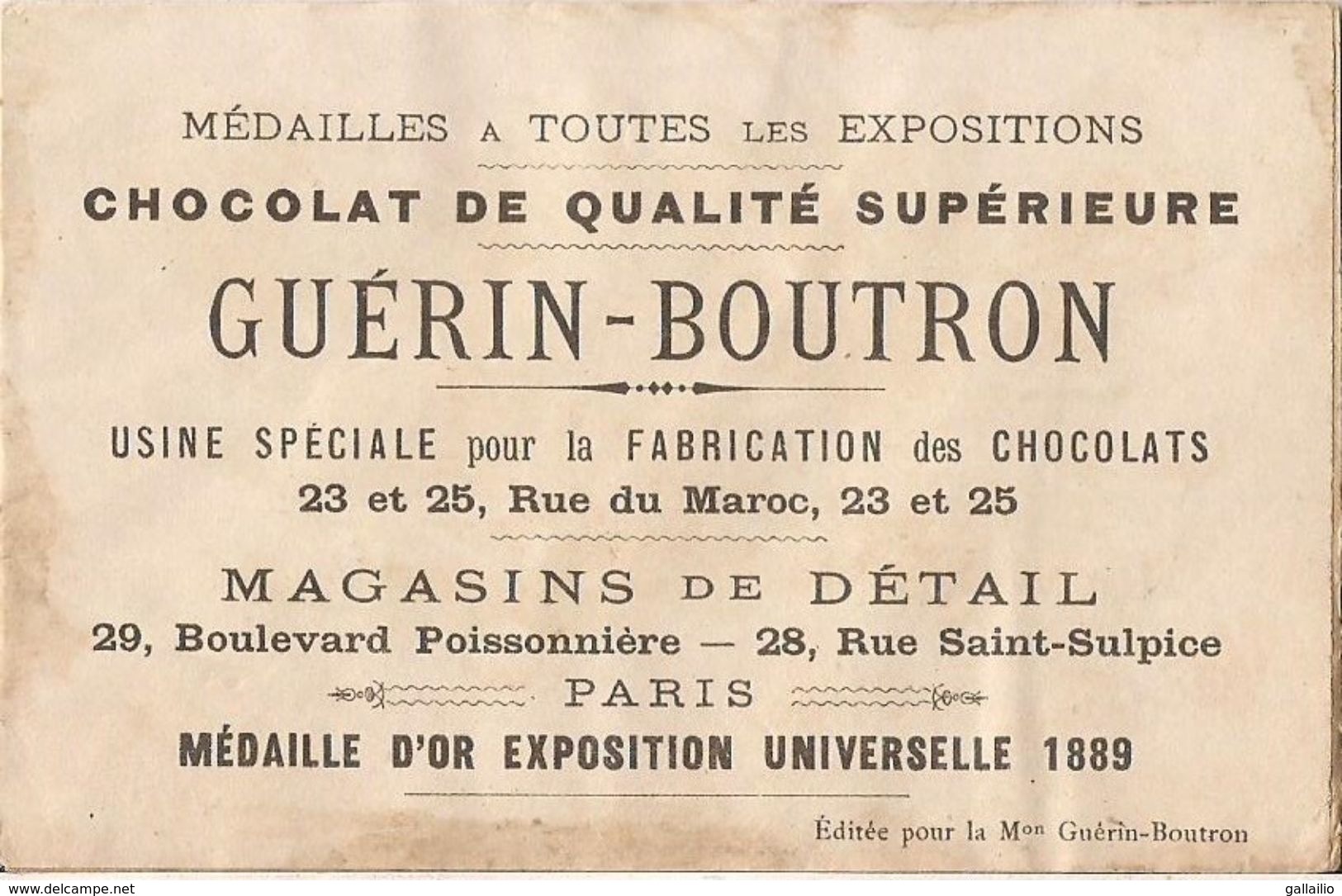 CHROMO CHOCOLAT GUERIN BOUTRON TRANSFORMATION DES UNIFORMES CHASSEUR A CHEVAL - Guerin Boutron