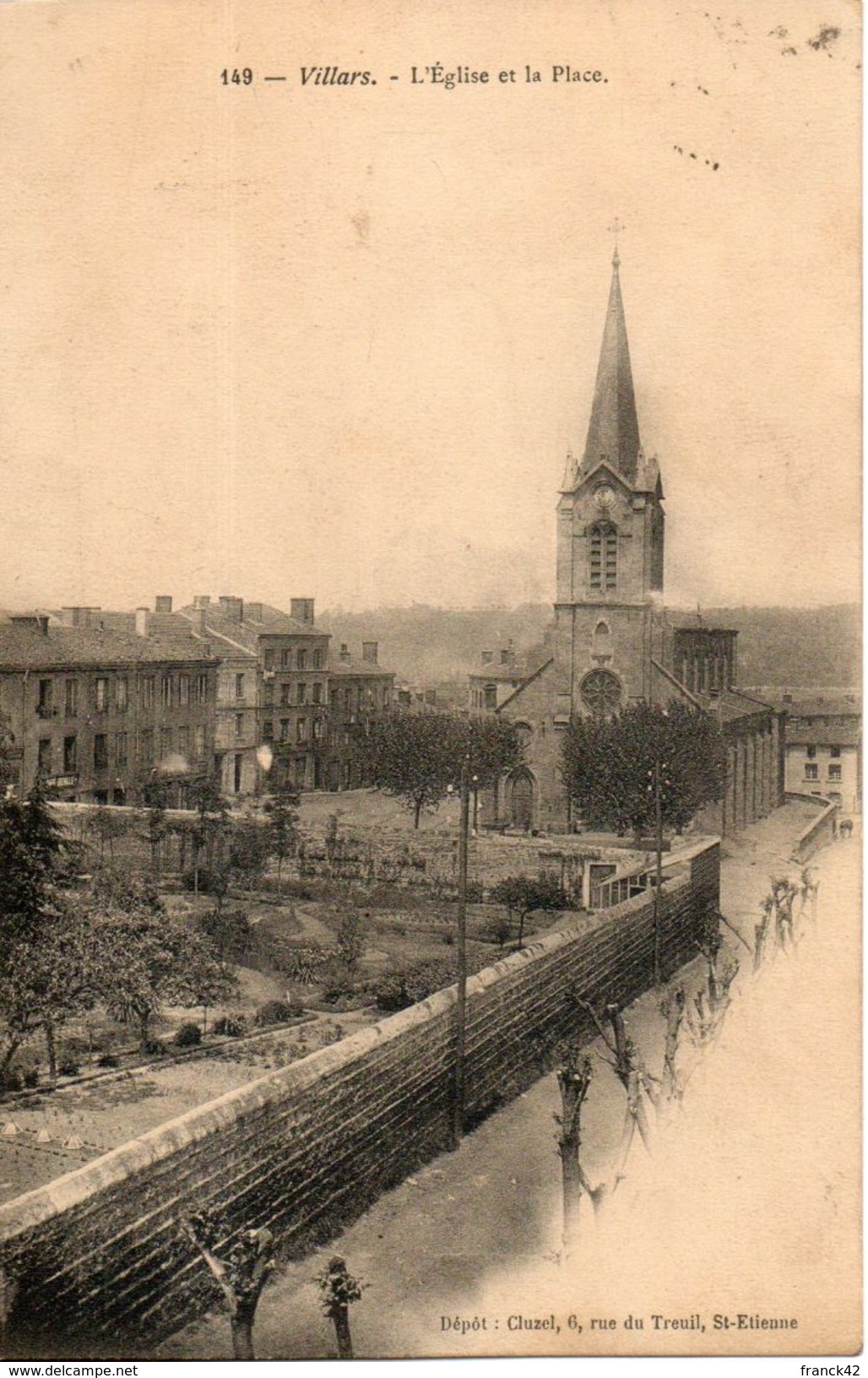 42. Villars. L'église - Other & Unclassified