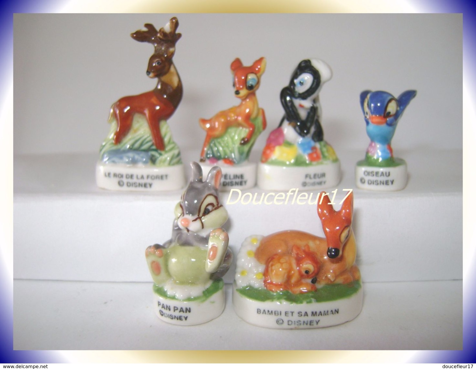 Bambi II .. Lot De 6 .. Ref AFF : 72-2000 ... (pan 018) - Santons