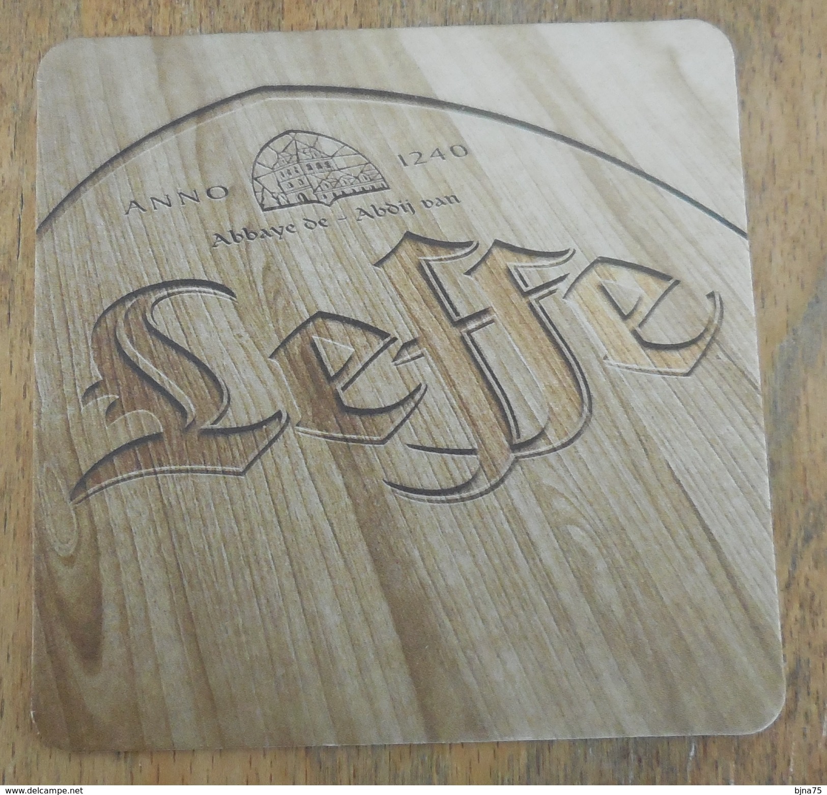 Sous-bock  Bière - Coasters Beer / Leffe 1240 Abbaye De Abdij Van  Leffe RUBY   - Neuf New - Never Used - Jamais Utilisé - Sous-bocks