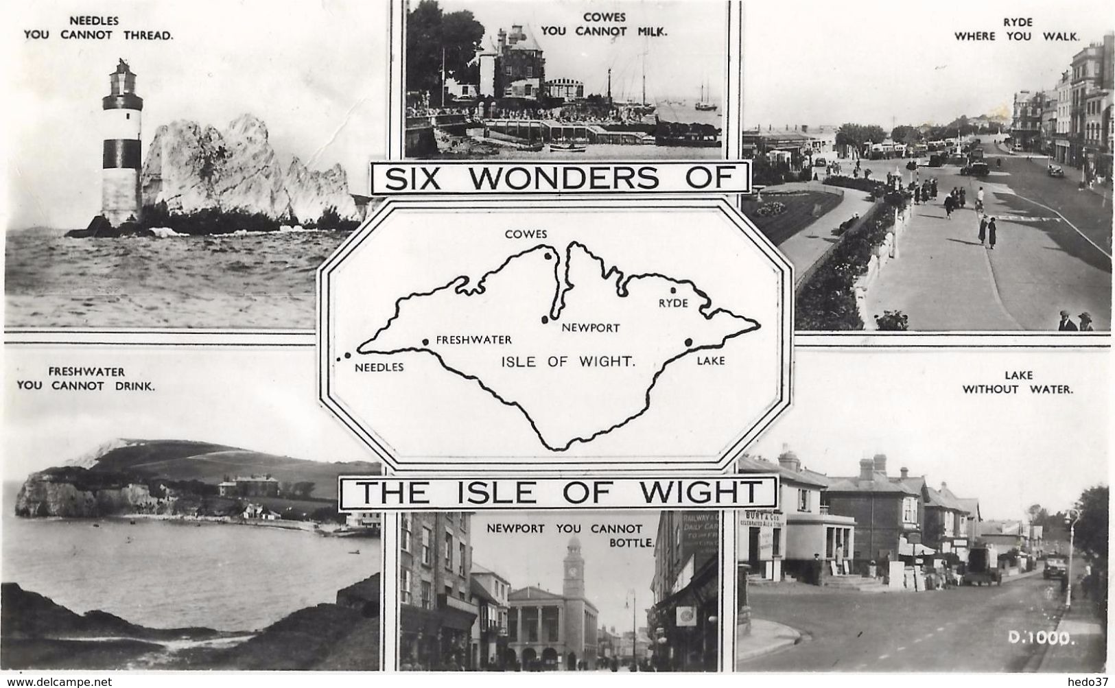 Six Wonders Of The Isle Of Wight - Andere & Zonder Classificatie