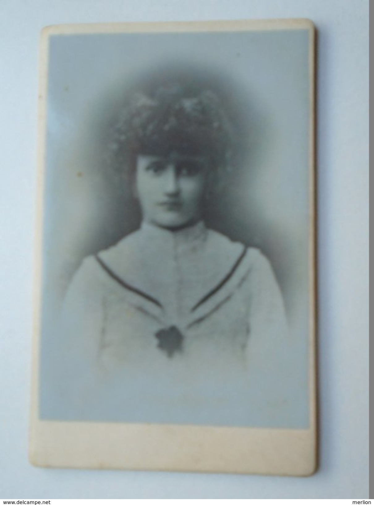 D155629 Cabinet Cardboard Photo WOMAN-Fashion-  Ca 1910 - Non Classificati