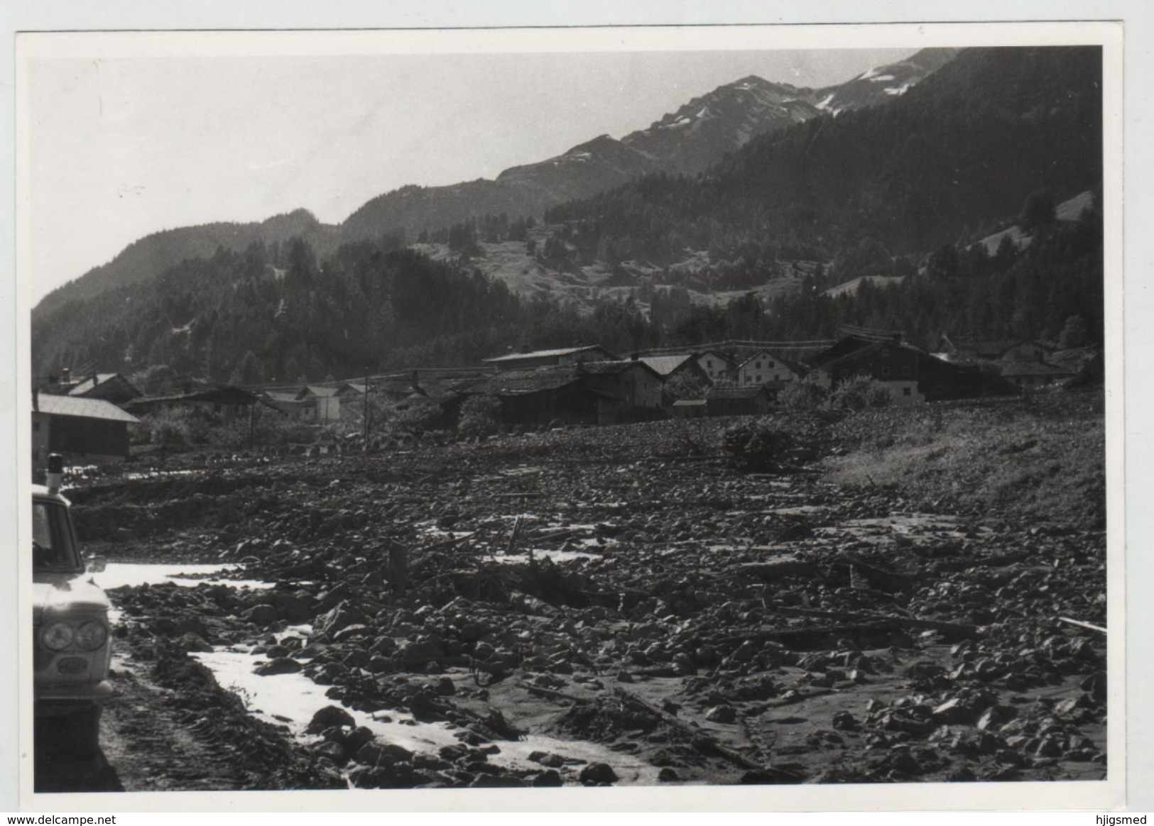 Austria Österreich Arlberg Car Mud Mountain 18X13 Cm N1094 Photo Photography PHOTOGRAPH - Places