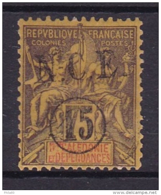 Nelle Calédonie N°57 Neuf Avec Charnière - Ungebraucht