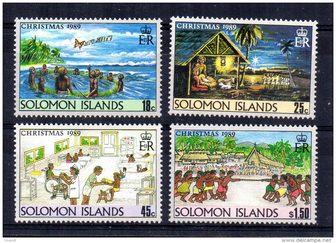 Solomon Islands - 1989 - Christmas - MNH - Salomon (Iles 1978-...)