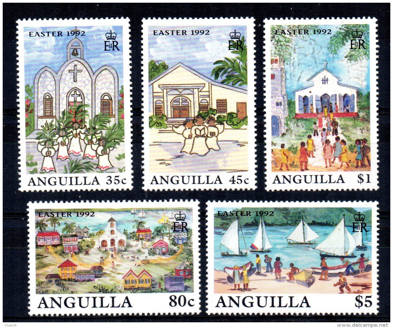 Anguilla - 1992 - Easter - MNH - Anguilla (1968-...)