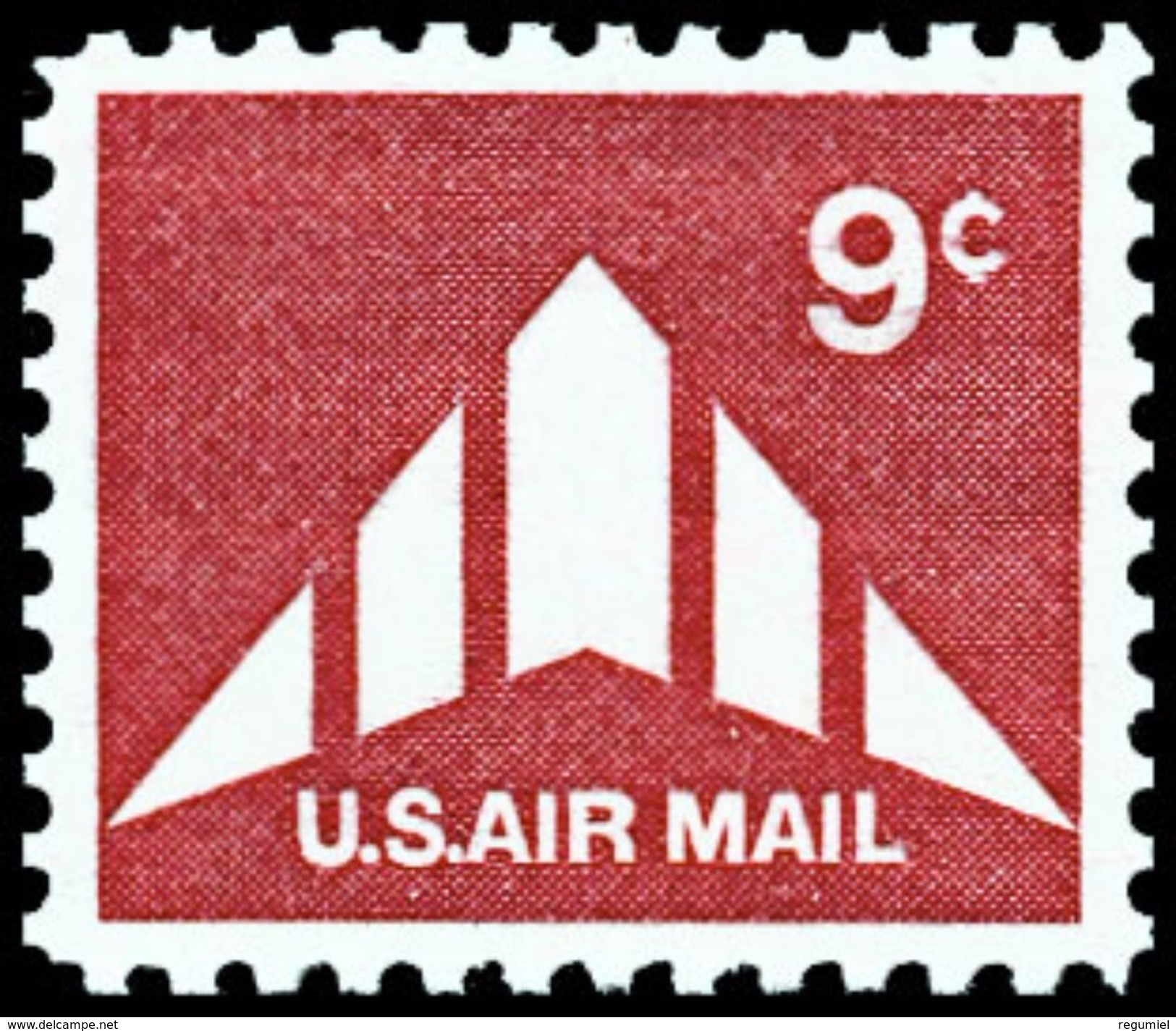 Estados Unidos Aereo 075 ** MNH. 1971 - 1b. 1918-1940 Ongebruikt