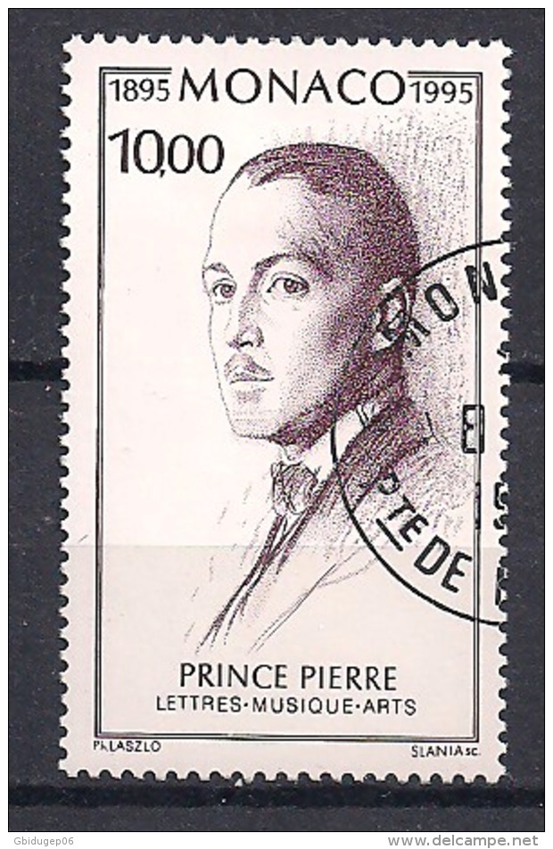 YT N° 1983 - Oblitéré - 100e Prince Pierre - Usados