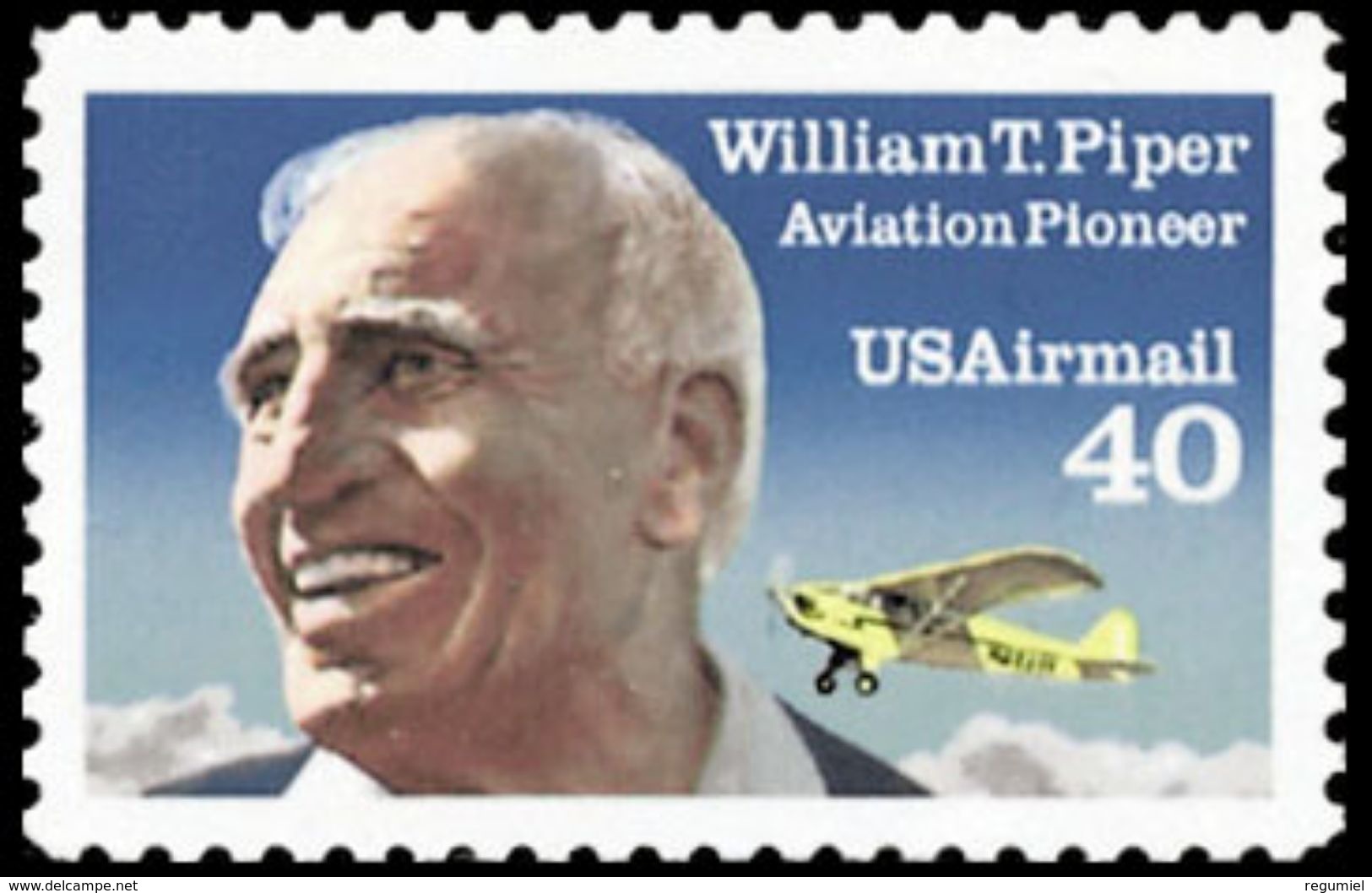 Estados Unidos Aereo 122 ** MNH. 1991 - 1b. 1918-1940 Ungebraucht