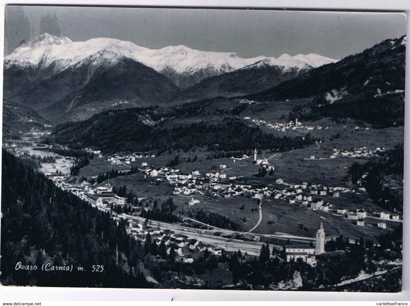 Ovaro ( Carnia-Udine)- Viaggiata 1967 - Udine