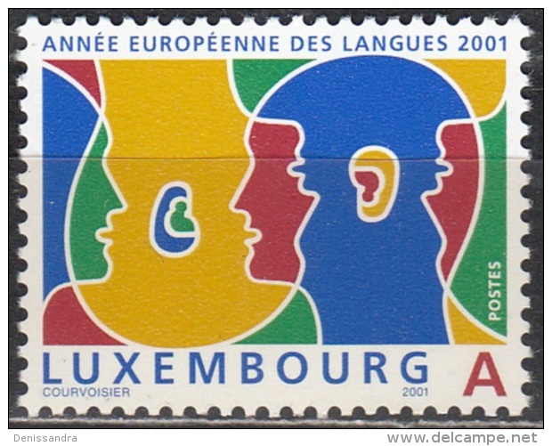 Luxembourg 2001 Michel 1543 Neuf ** Cote (2008) 1.50 Euro Année Européenne Des Langues - Nuevos