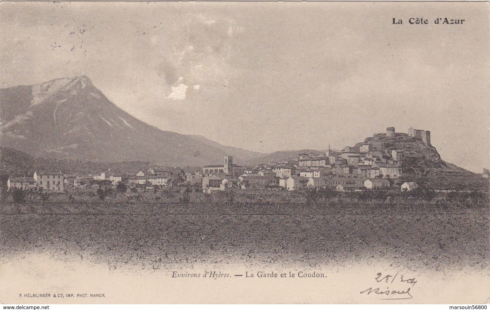 CPA  Dept 83 LA GARDE Et Le Coudon - La Garde