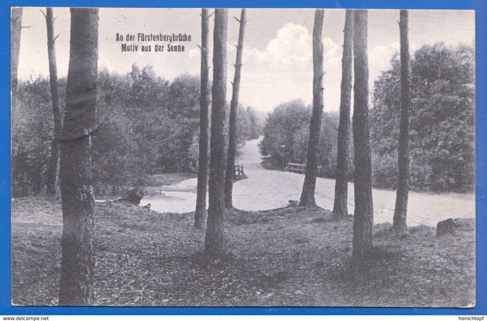 Deutschland; Sennelager Paderborn; An Der Fürstenbergbrücke; 1934 - Paderborn