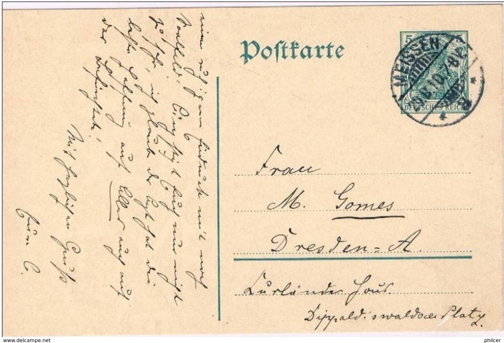 Alemanha, 1903, 1904, 1910, 3 Post Card - Postkarten