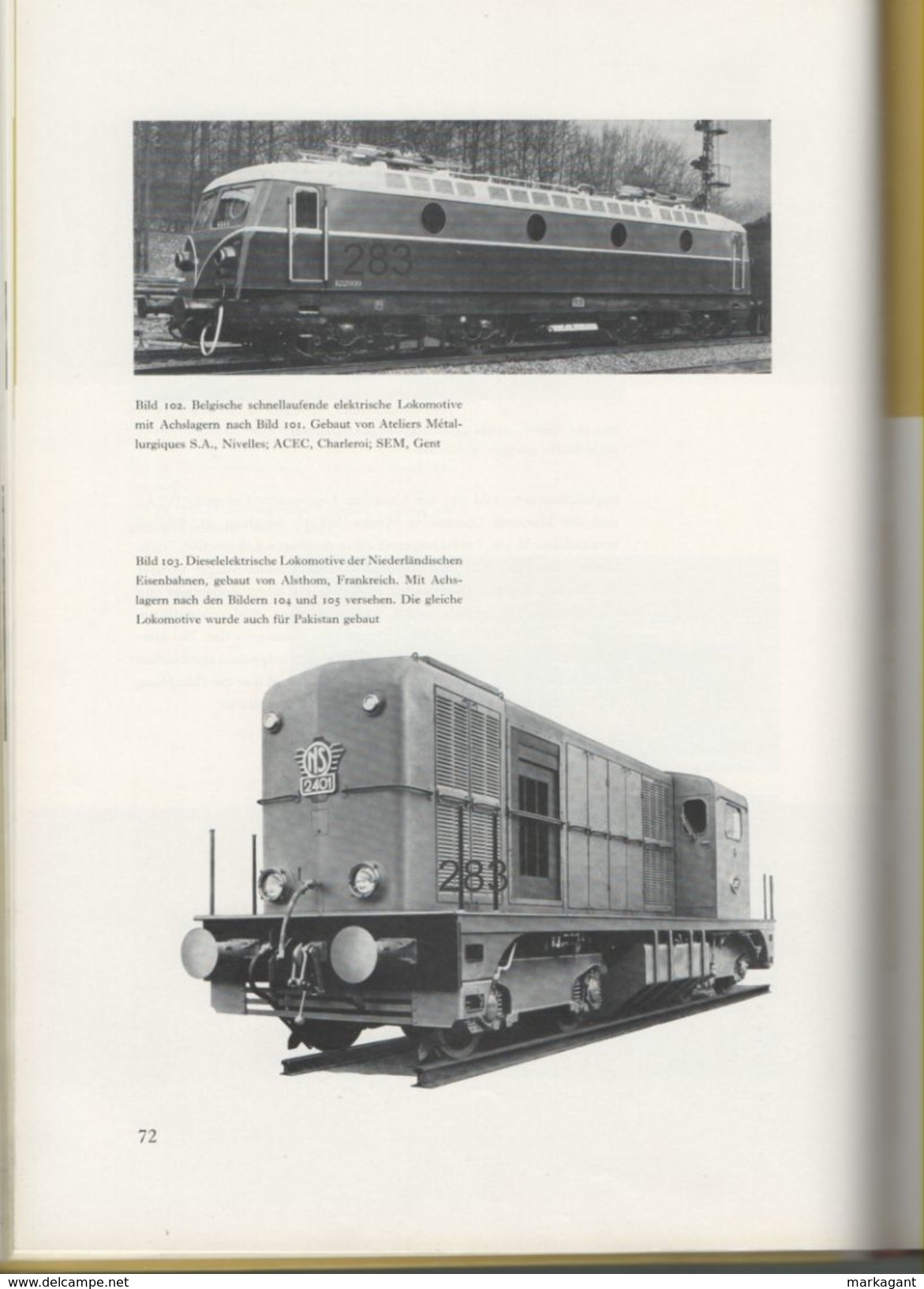 Andbuch Eisenbahnfahrzeuge (1959) - Catalogues