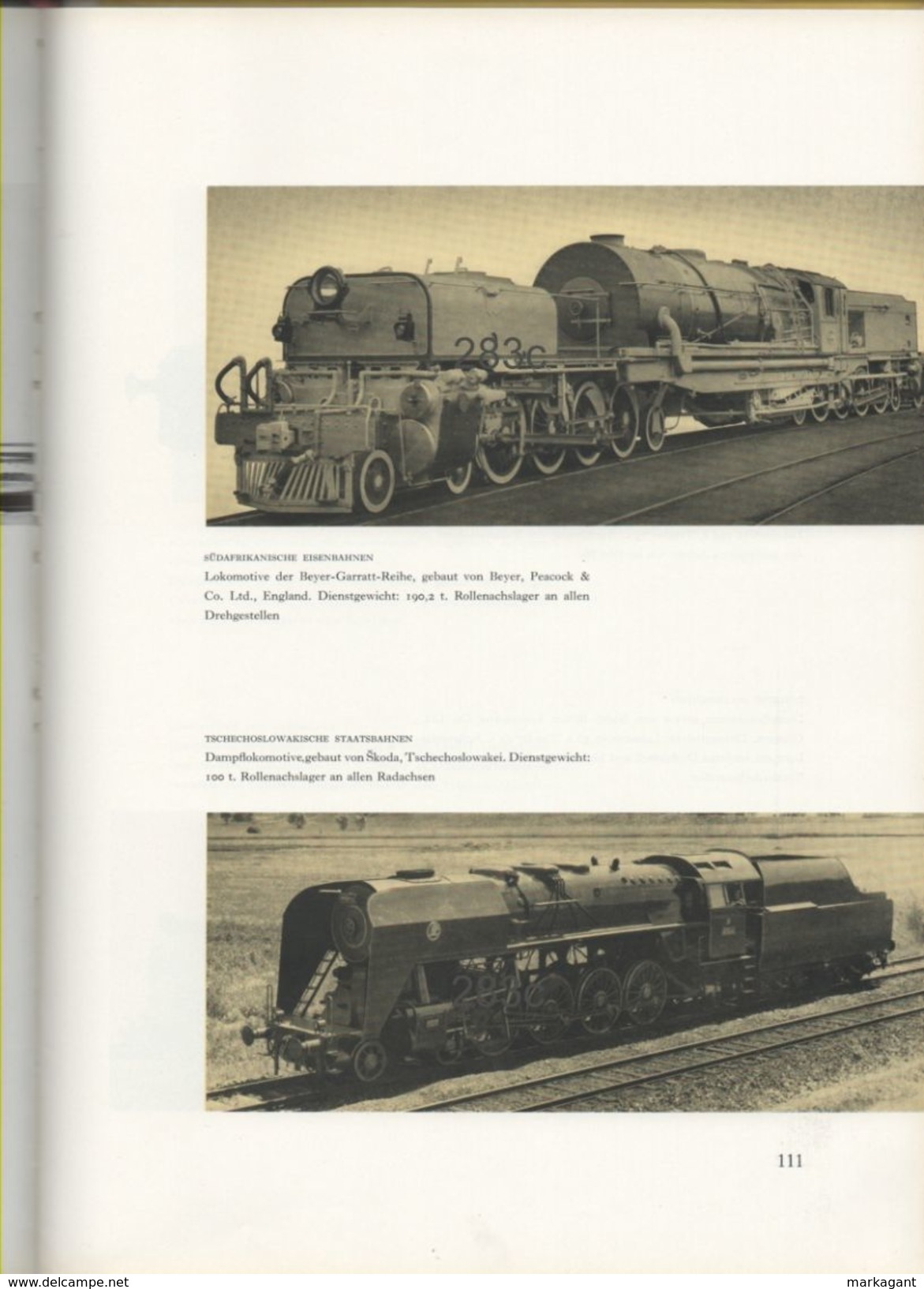 Andbuch Eisenbahnfahrzeuge (1959) - Catálogos