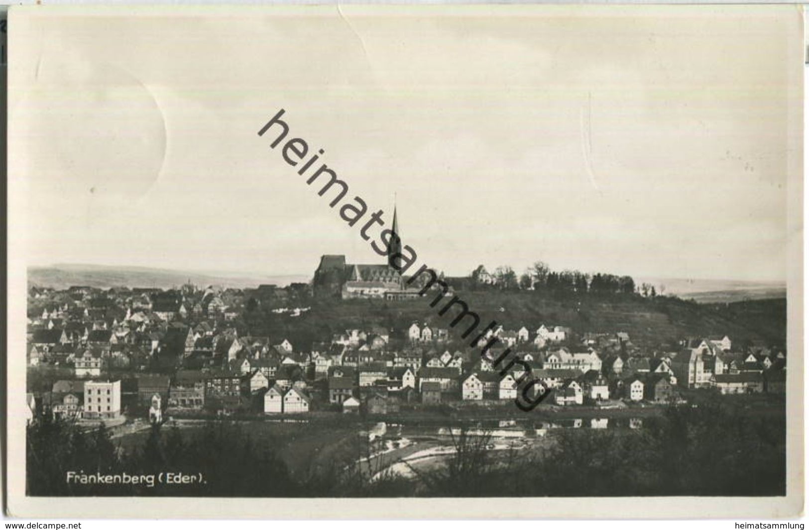 35066 Frankenberg - Foto-Ansichtskarte - Verlag Franz Kahm Frankenberg - Frankenberg (Eder)