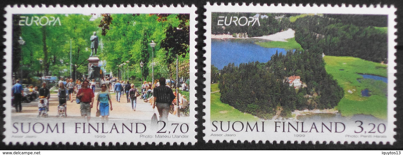 Europa - CEPT 1999 - Finlande - Y & T. 1440/1441 Neufs** - Parfait état - 1999