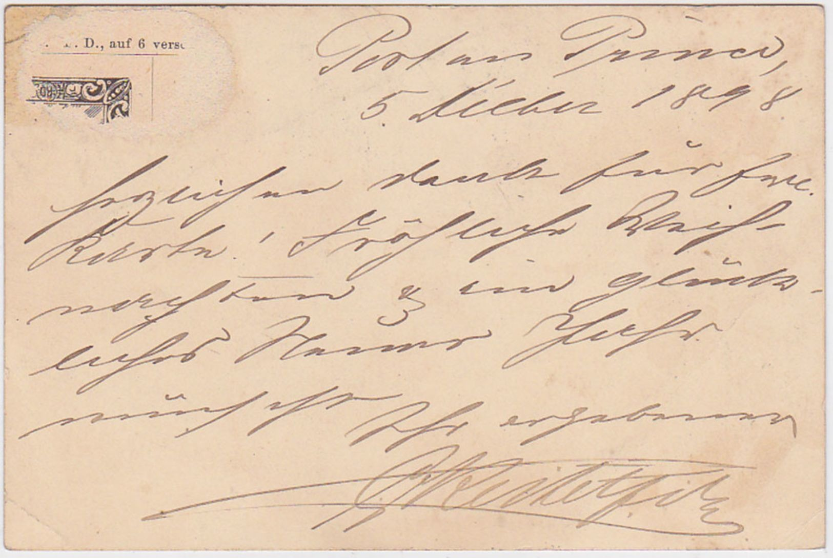 HAITI 1898 (5.12.) P.ST.CARD PORT-AU-PRINCE TO HAMBURG GERMANY - World
