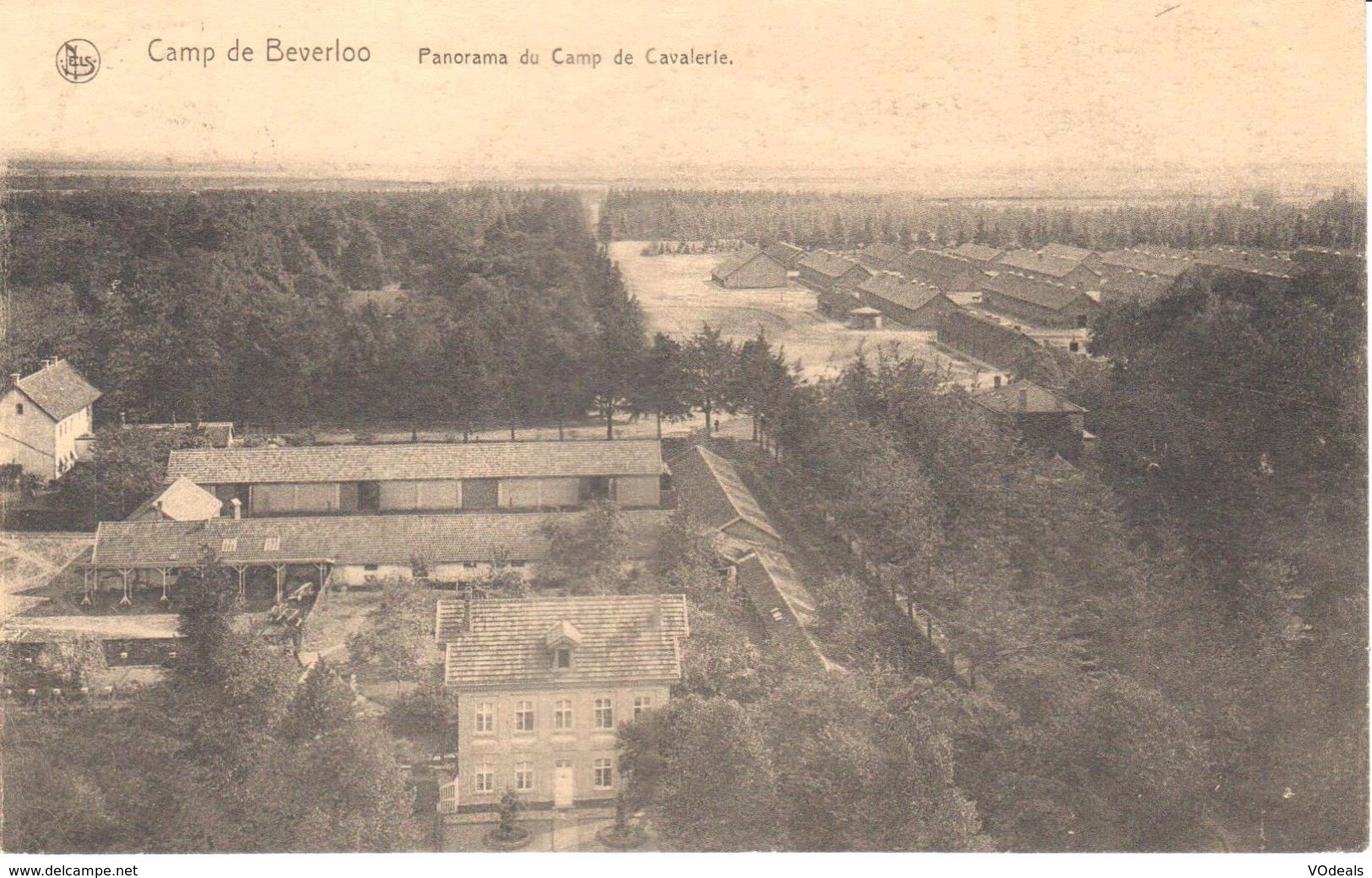Bourg-Léopold - CPA - Camp De Beverloo - Panorama Du Camp De Cavalerie - Andere & Zonder Classificatie