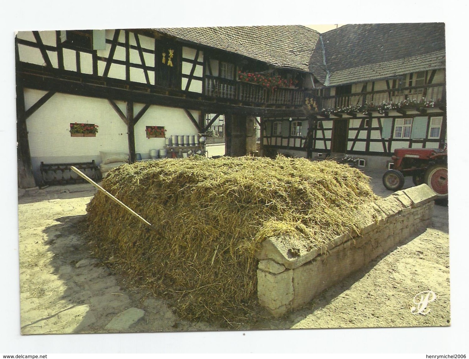 67 - Bas Rhin -écrite De Strasbourg - Prestige Alsace P54 Cap Théojac - Ferme Tracteur Foin - Strasbourg