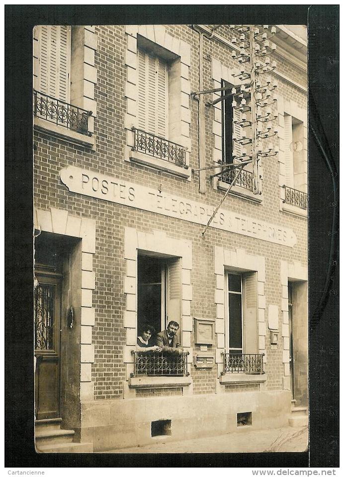 CARTE PHOTO - ROSNY-SUR-SEINE - La Poste - Rosny Sur Seine