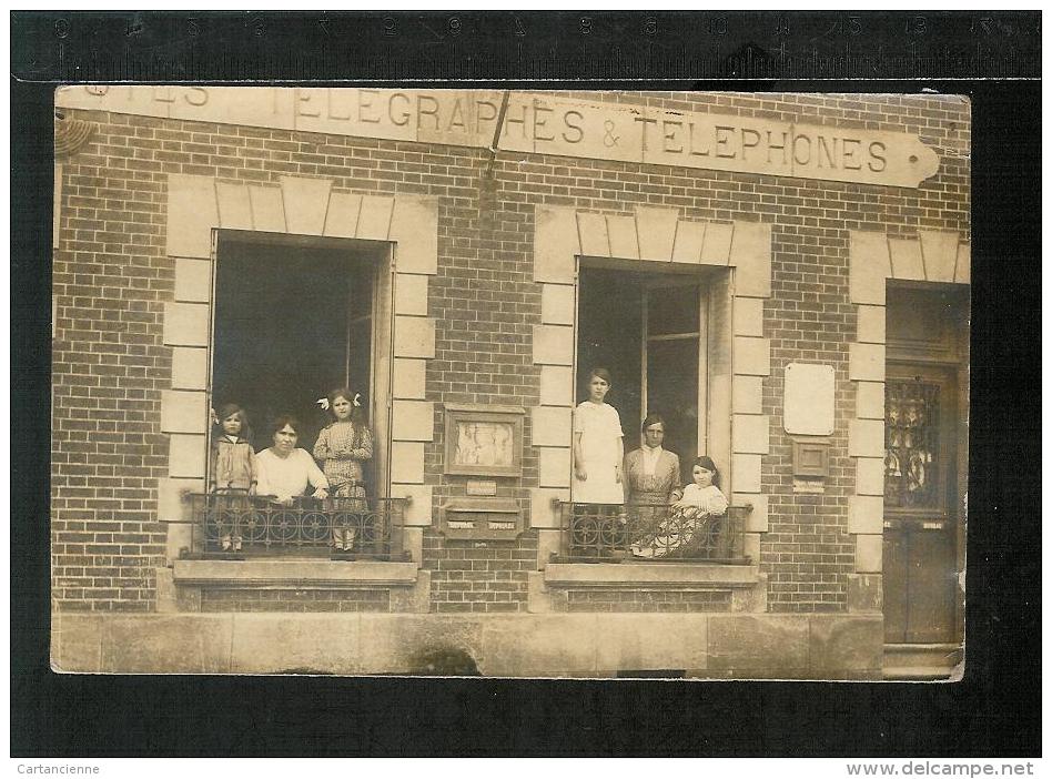 CARTE PHOTO - ROSNY-SUR-SEINE - La Poste - Rosny Sur Seine