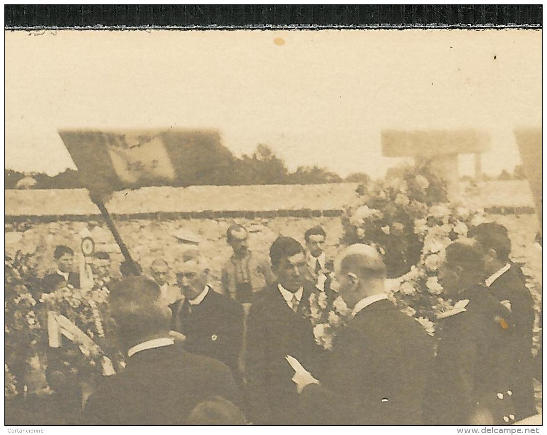 2 CARTES PHOTO ROSNY SUR SEINE ?  Défilé... Obsèques ? Procession ? - Rosny Sur Seine