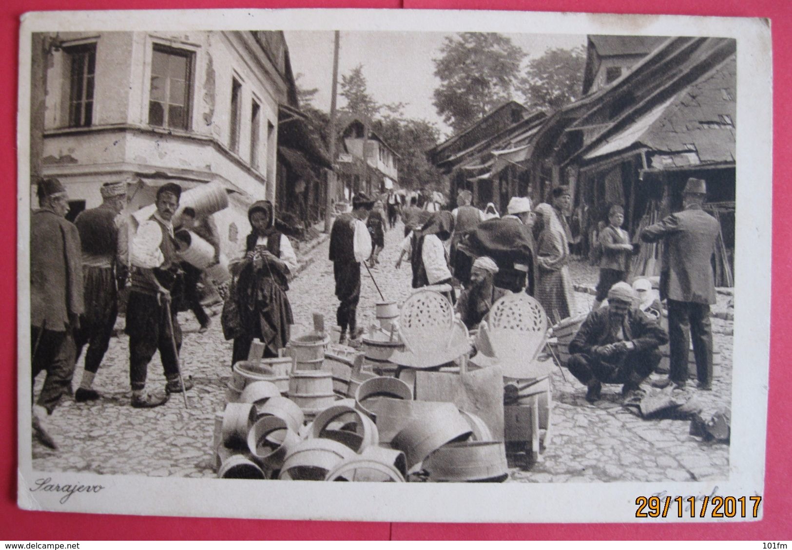 BOSNA I HERCEGOVINA - SARAJEVO, NADKOVACI ULICA 1937 - Bosnia And Herzegovina