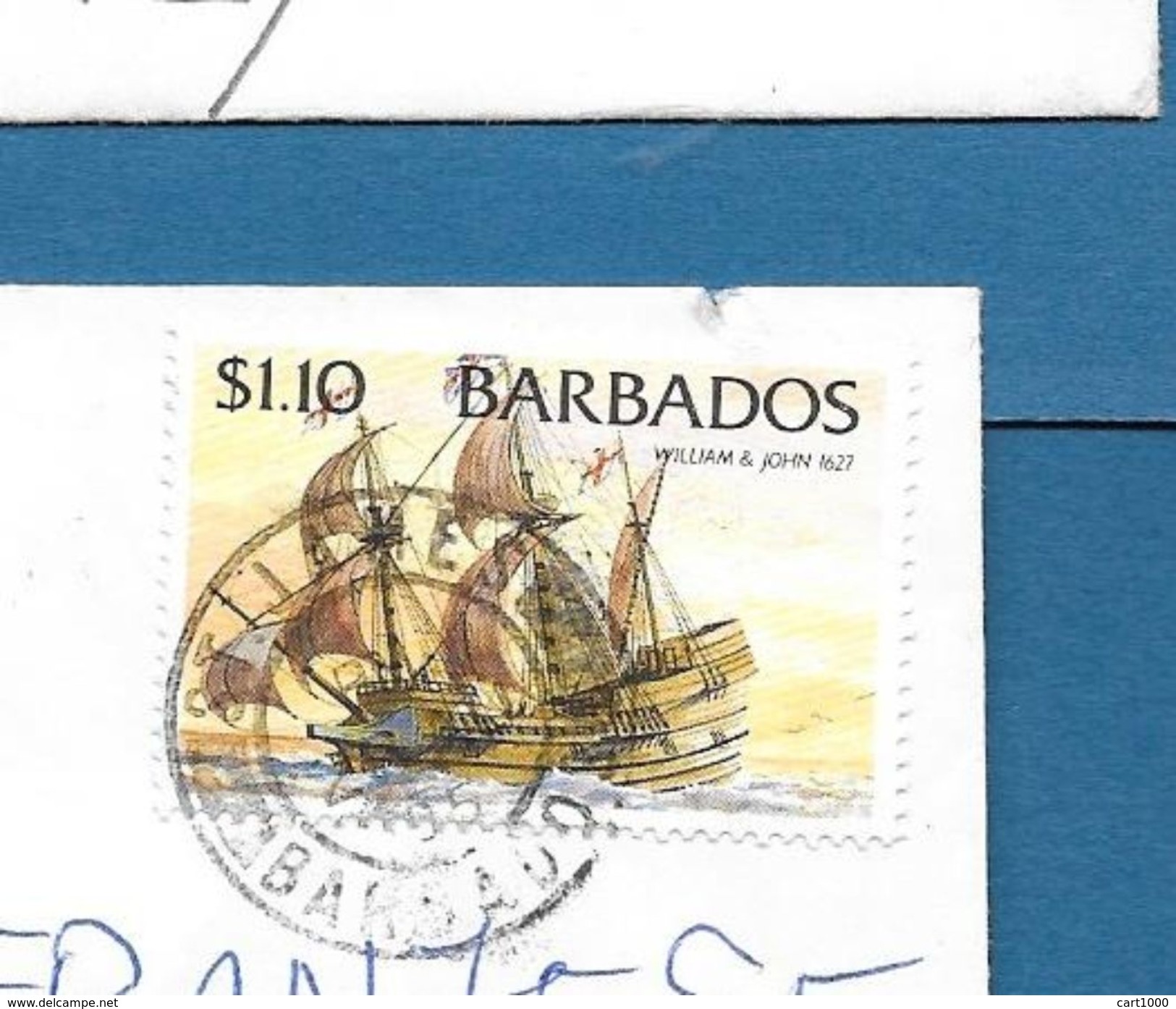 1995 BARBADOS TO ITALY - Barbados (1966-...)