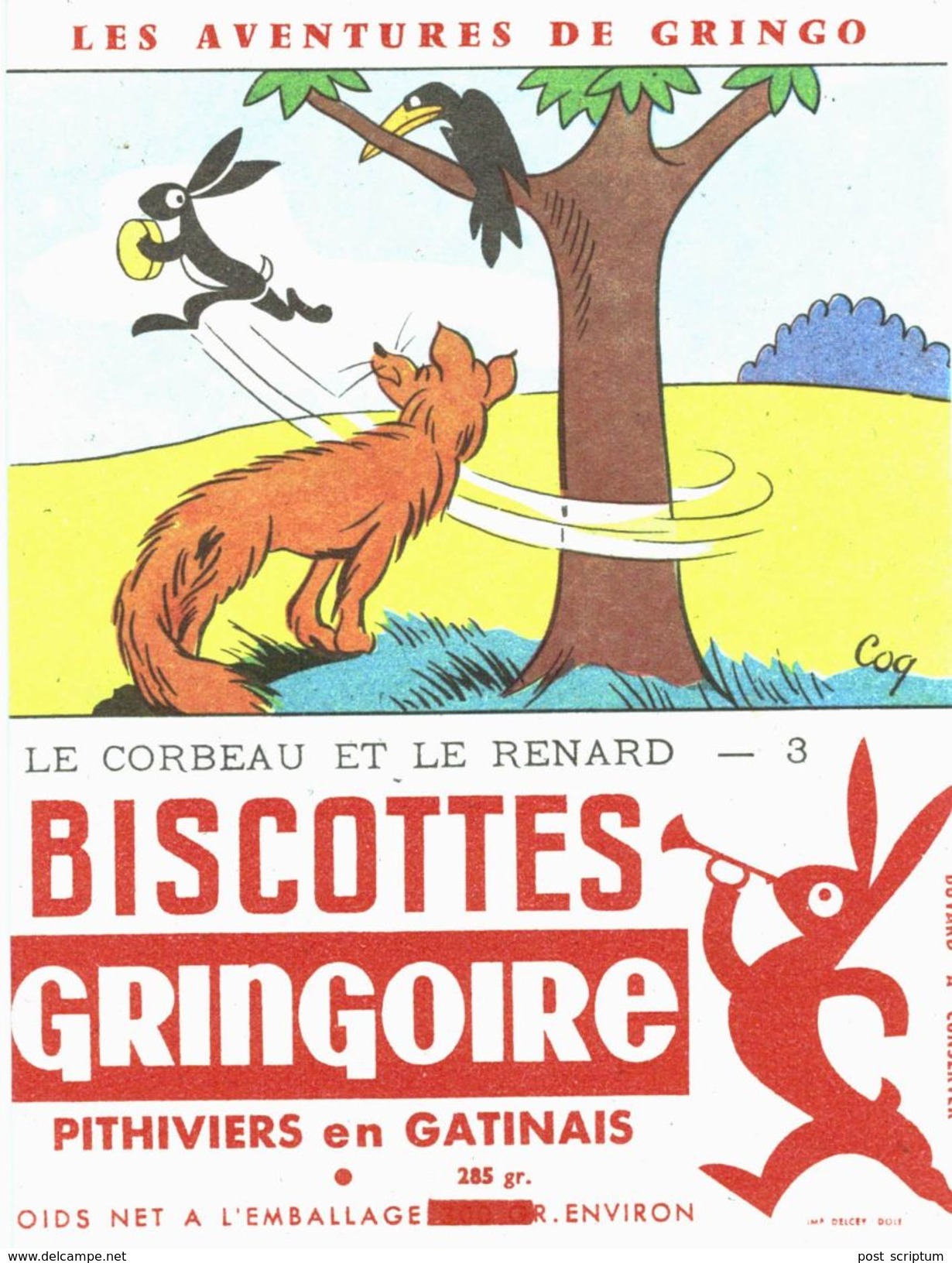 Vieux Papiers - Buvard - Pains D'épice Et Biscottes Gringoire  - 4 Buvards - Gingerbread