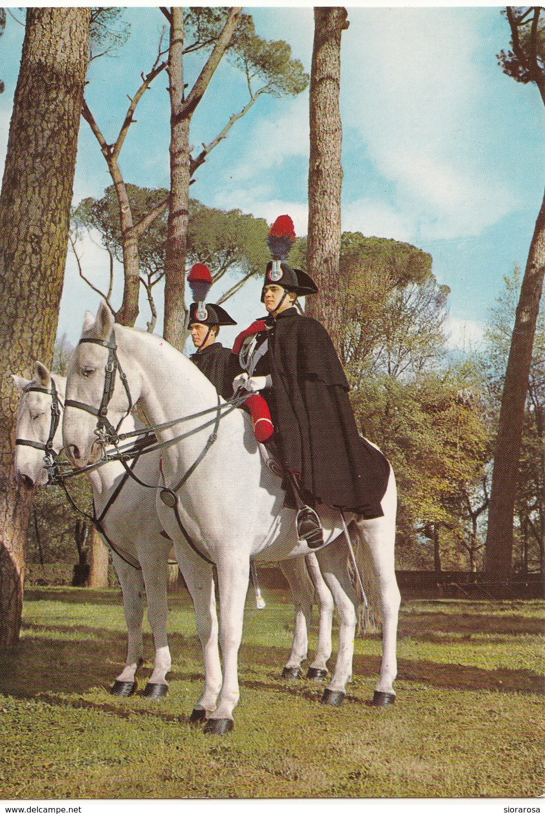 Pattuglia Di Carabinieri A Cavallo - Uniformi