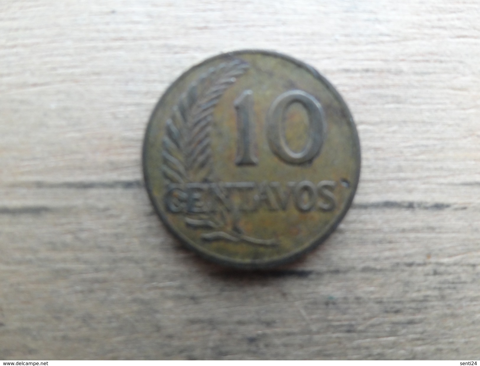 Perou  10  Centavos  1962  Km 224 - Pérou