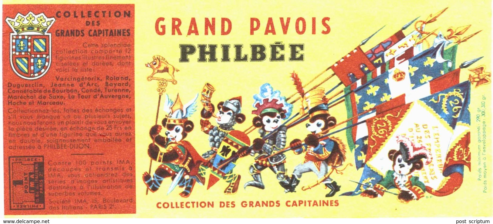 Vieux Papiers - Buvard - Pains D'épice Philbee - 6 Buvards - Pain D'épices