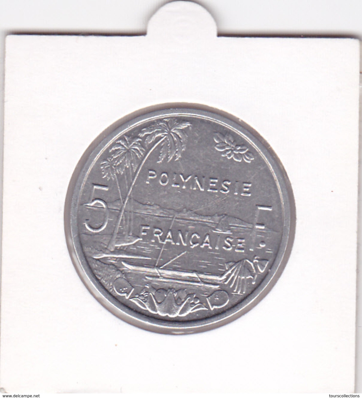 5 FRANCS POLYNESIE FRANCAISE - TAHITI 5 FRANCS De 1982 En SUP ! - Frans-Polynesië