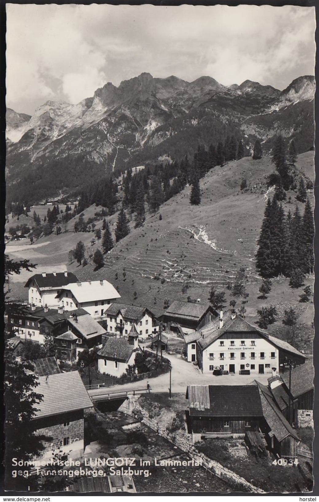 Austria - 5523 Lungötz - Im Lammertal (Echt Photo) - Abtenau