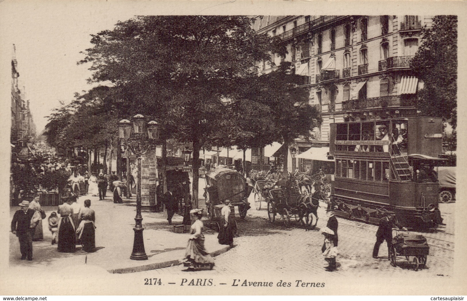 PARIS 17EME - L'avenue Des Ternes - Distrito: 17