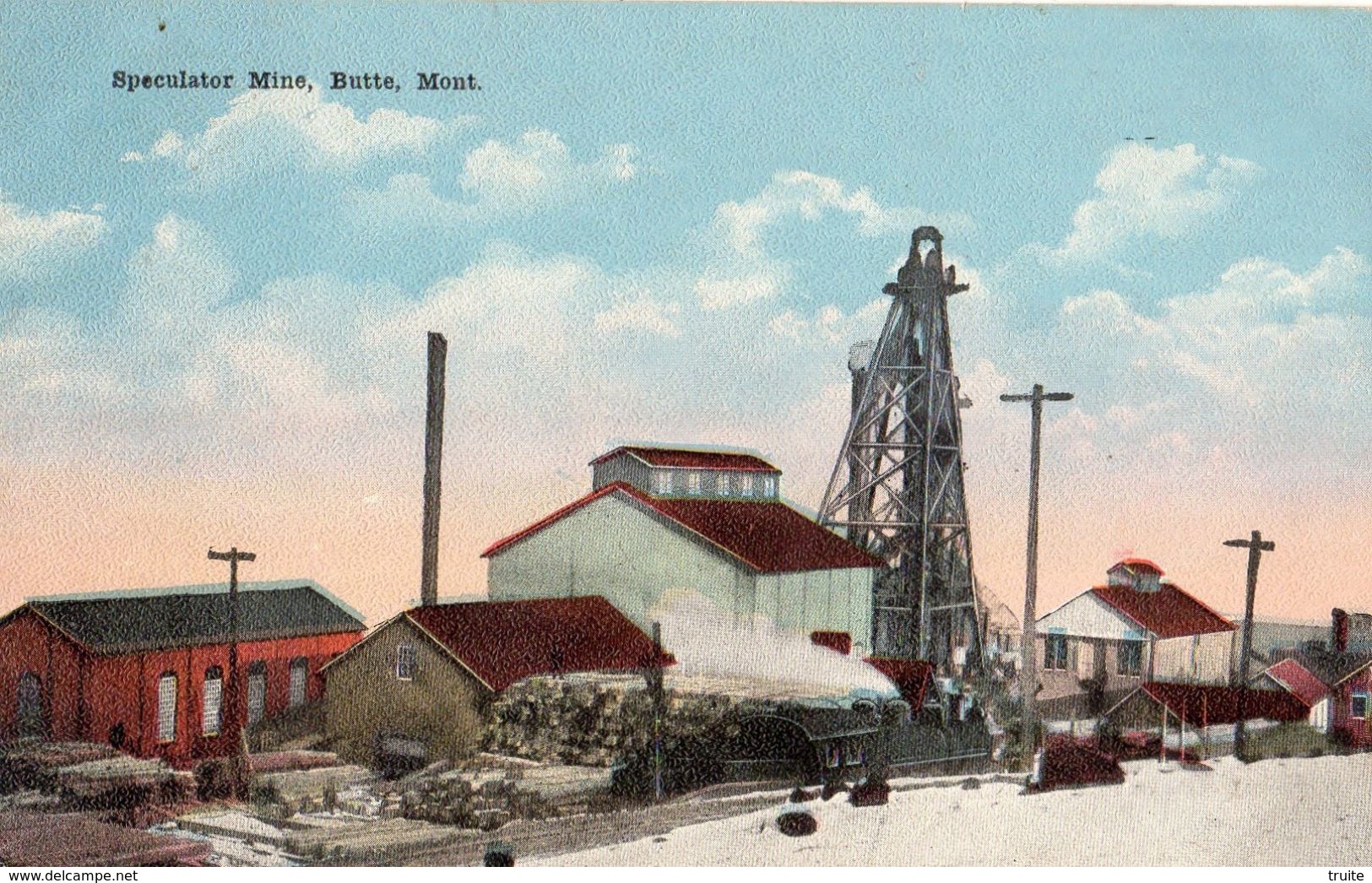 SPECULATOR MINE, BUTTE, ( THEME MINE) - Butte