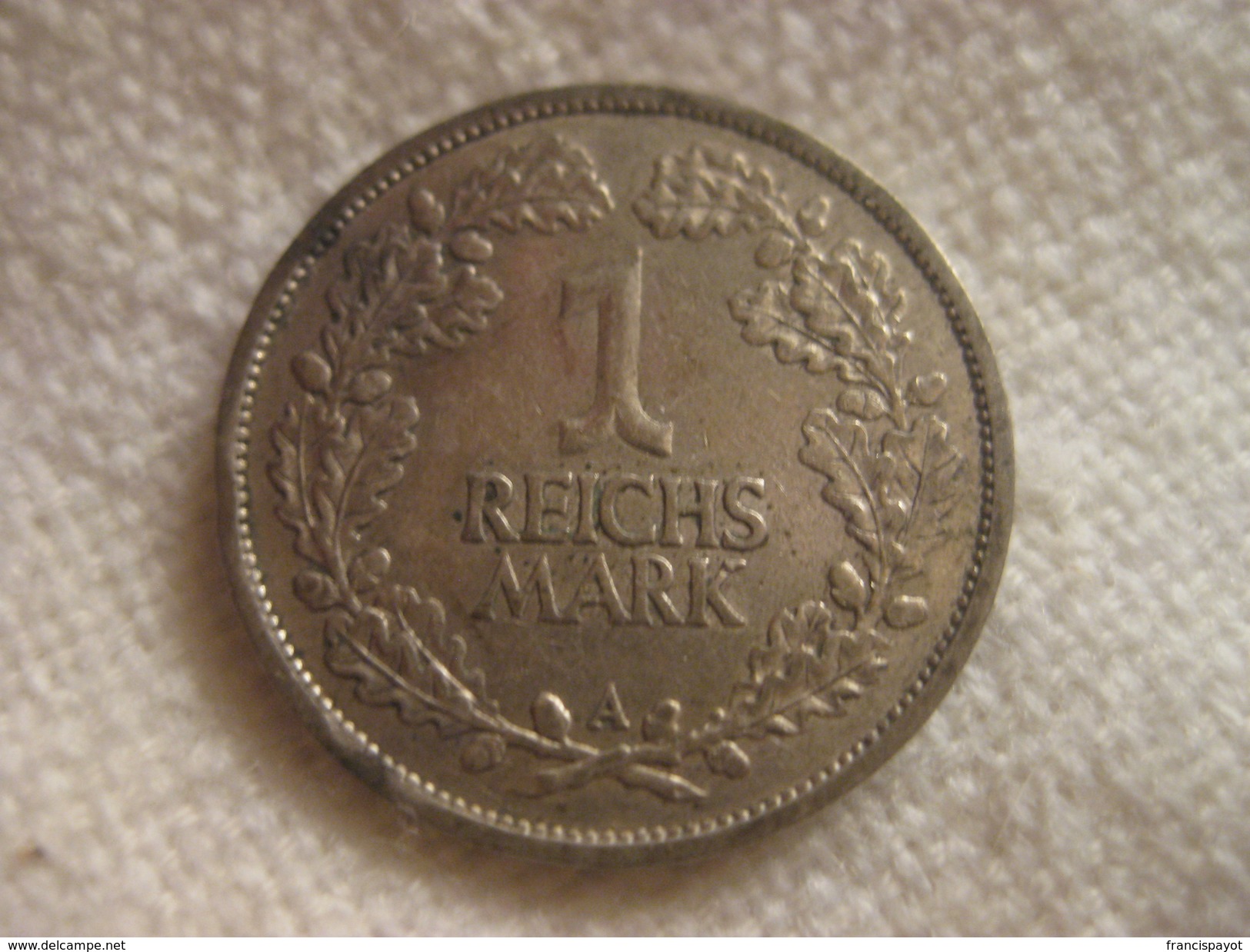 1 Reichmark 1925 A - 1 Mark & 1 Reichsmark